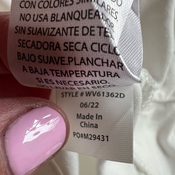 NWT WILDFOX Intimates white long slv top "Weekend, I love you" sz L comfy - Picture 12 of 12